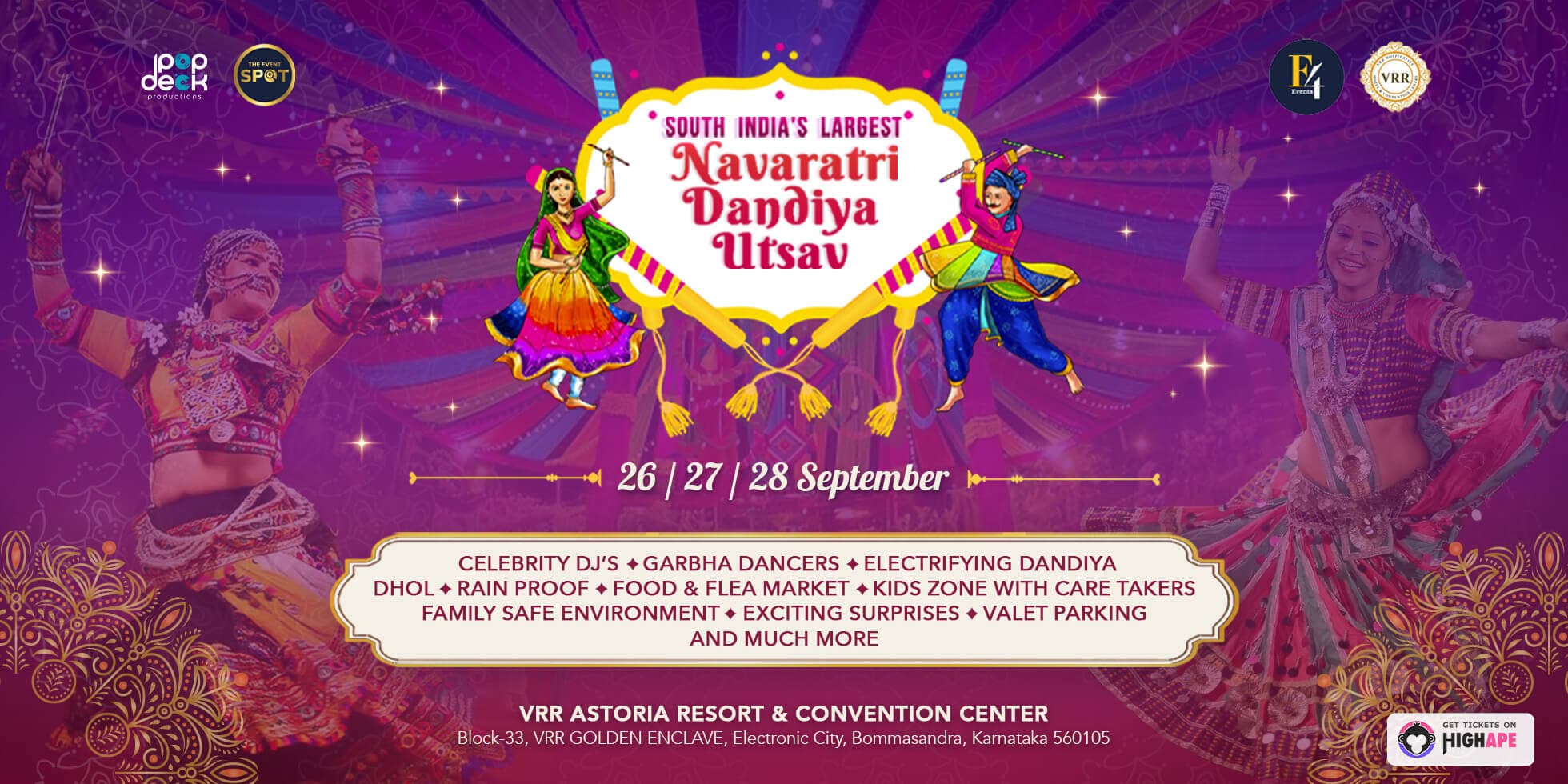 South Indias Largest Navratri Dandiya Utsav