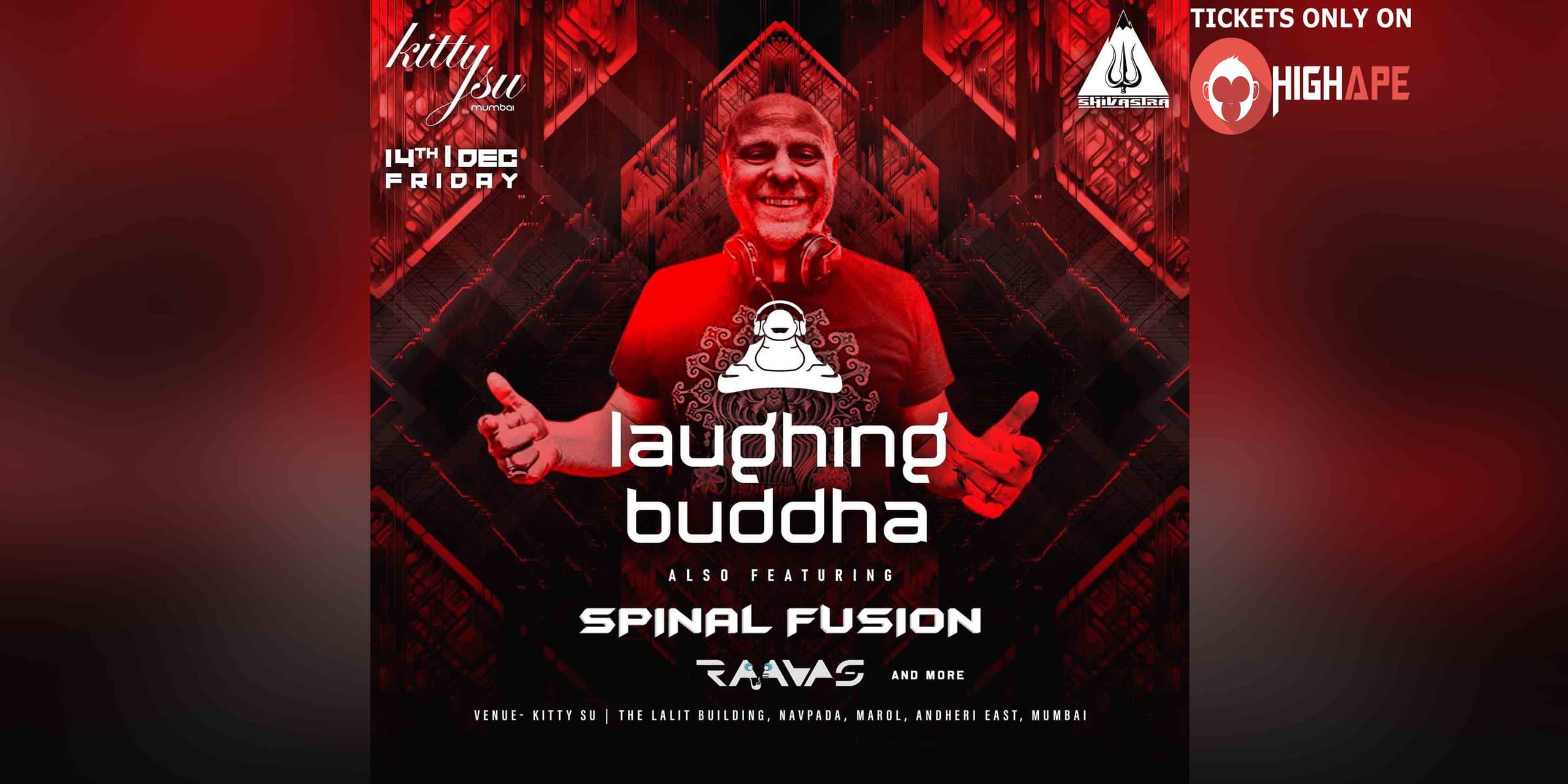 Laughing Buddha (Nano Records) live in Mumbai on Friday, Dec 14!