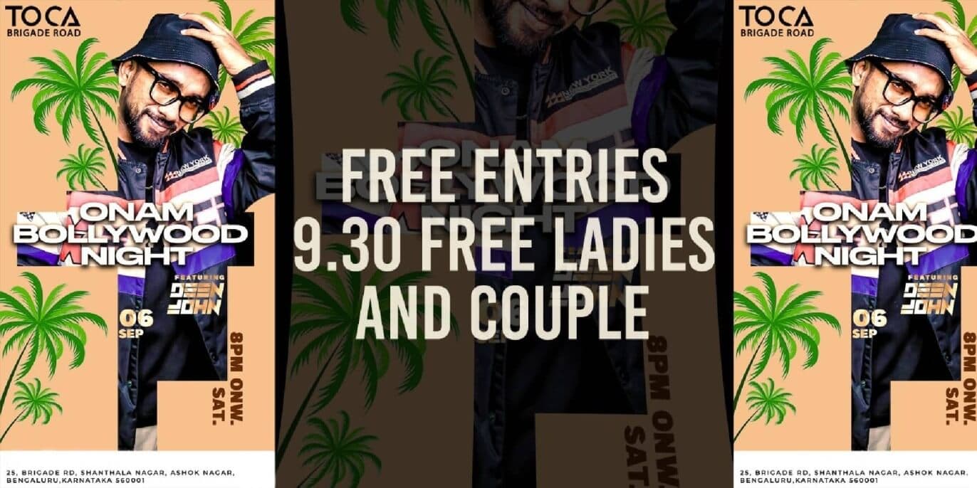 Onam Bollywood Night | Toca Brigade