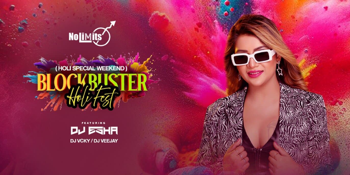 Blockbuster Holi Fest At Nolimmits Lounge 