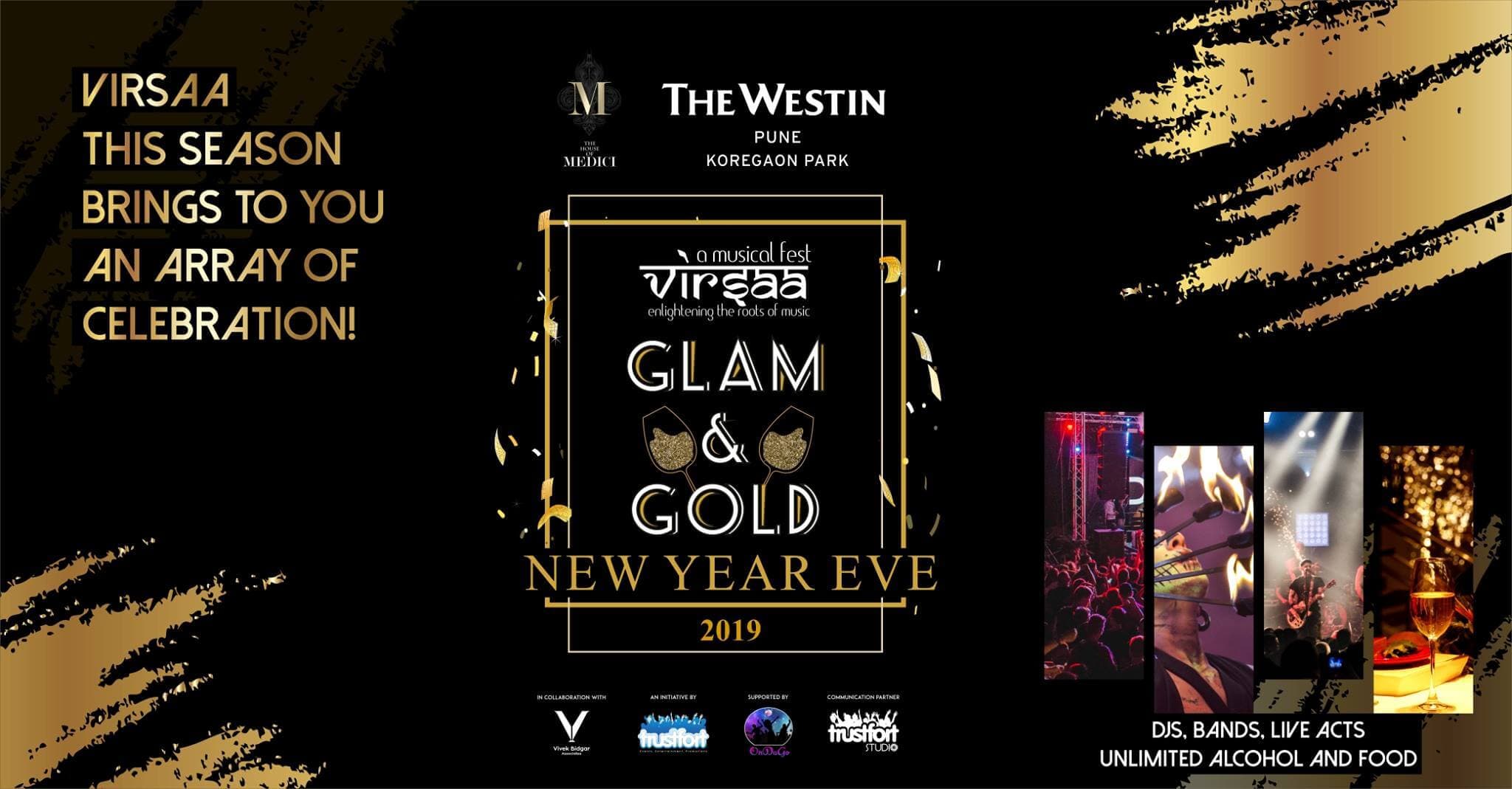 Virsaa GLAM & GOLD New Year Eve
