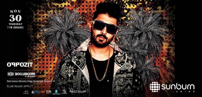 Bollyboom Night | Sunburn Union