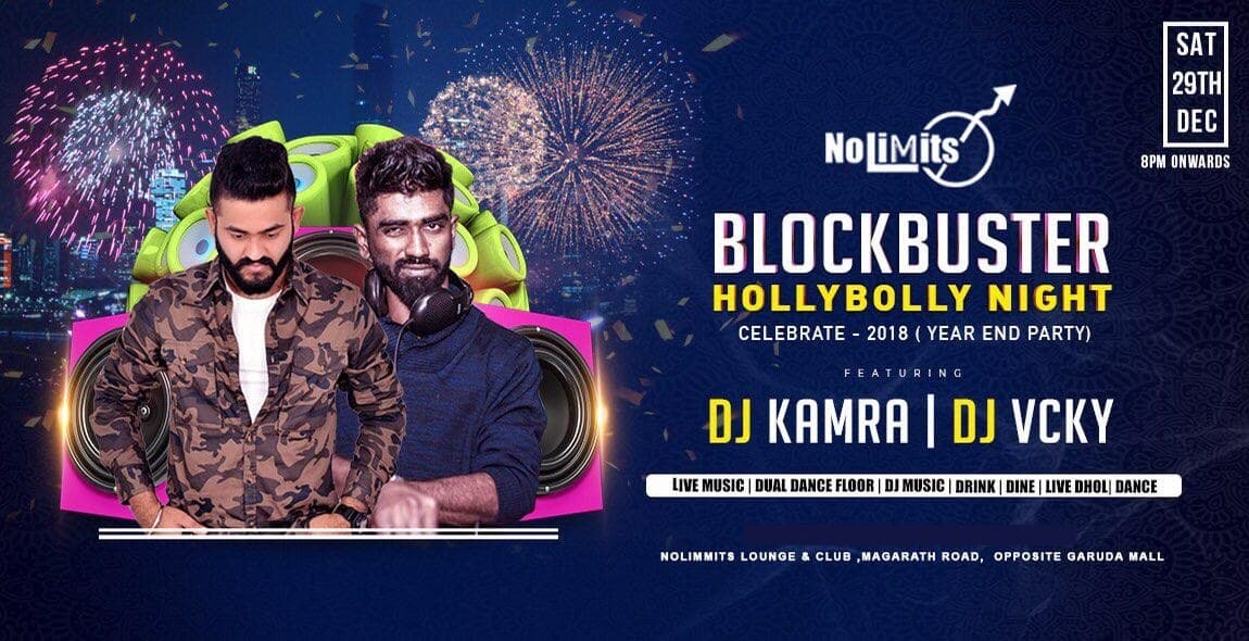 Blockbuster Hollybolly Night ft. DJ Vcky and DK kamra