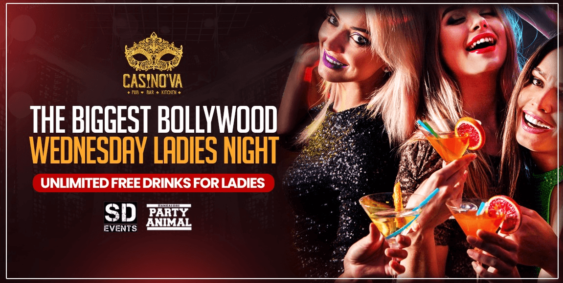  Let's Party at Casinova - Unlimited Free Drinks