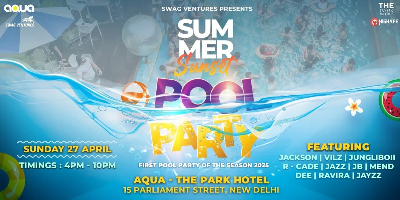 Summer Sunset Pool Party