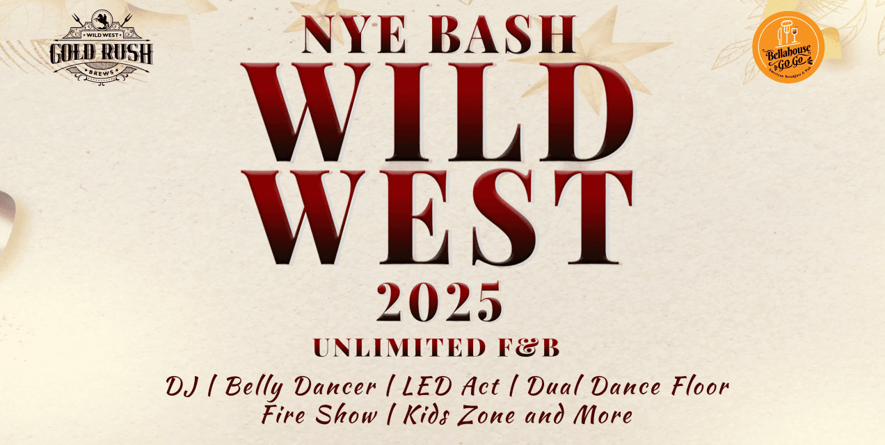 Wild West 2025 New Year Party Bash | Gold Rush Brews
