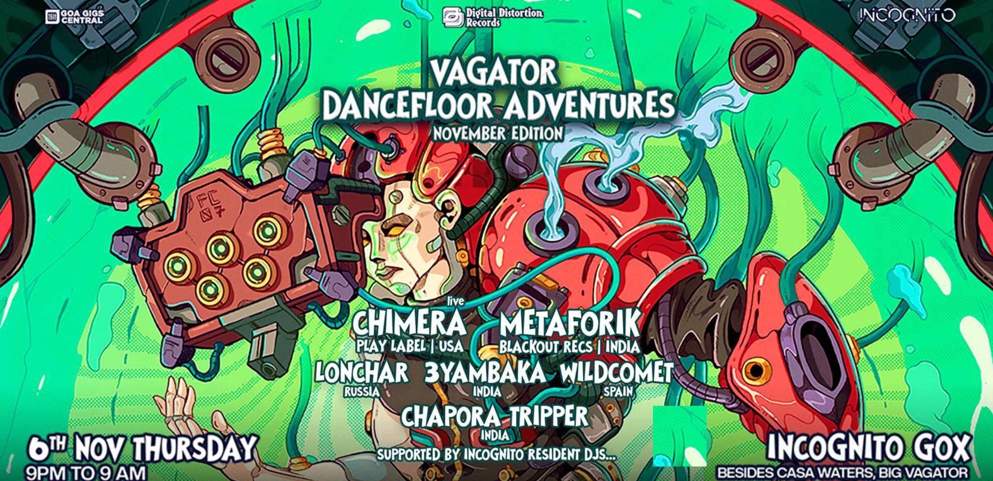 Vagator Dance Floor Adventures 