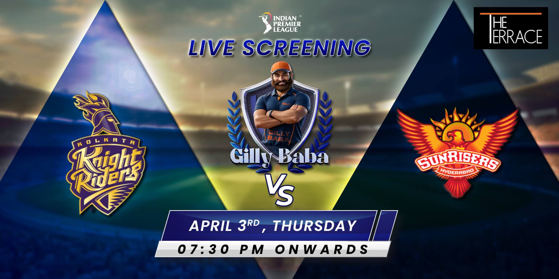KKR Vs SRH | IPL Live Screening 