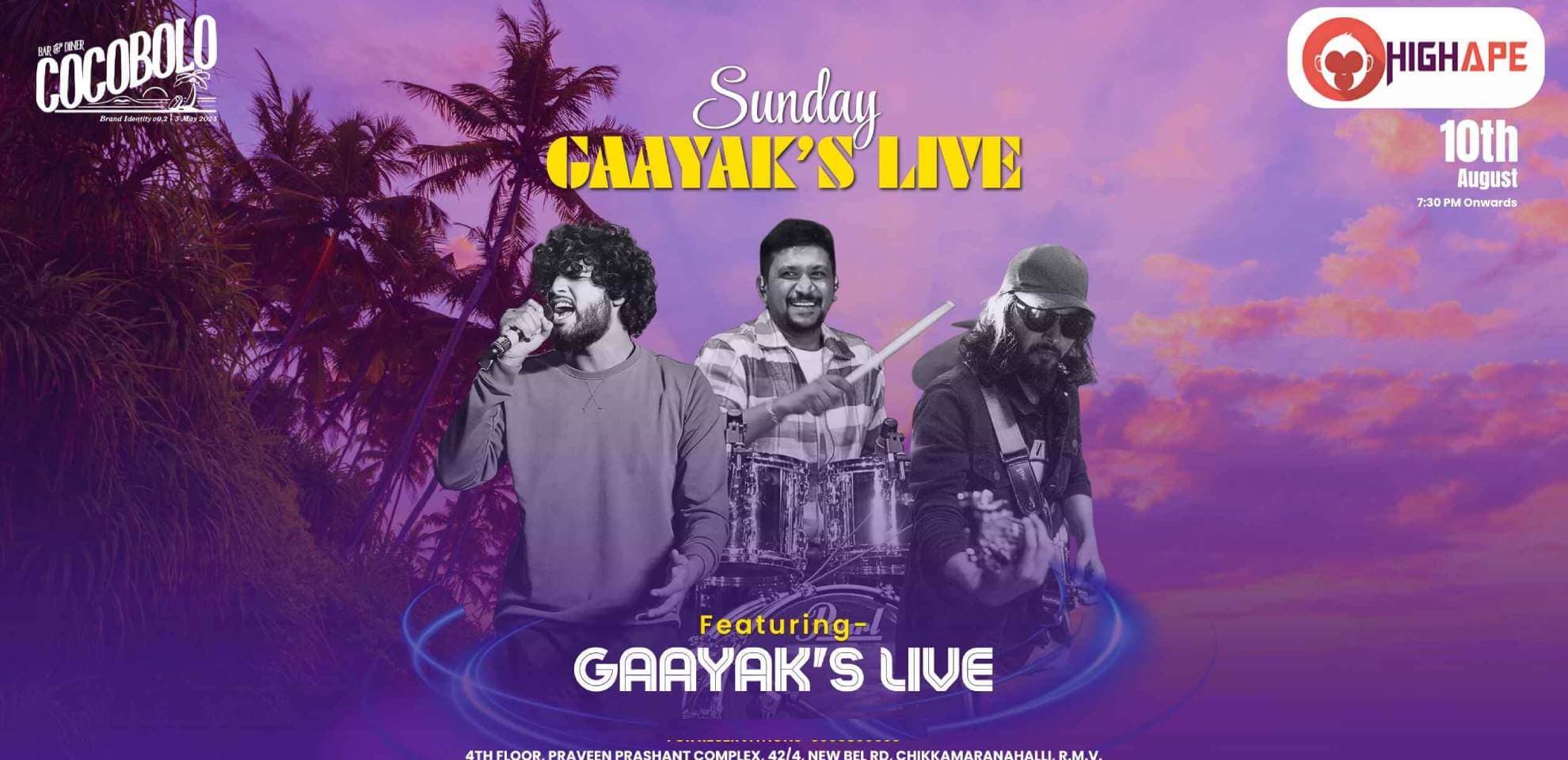 Sunday Gaayaks  Live