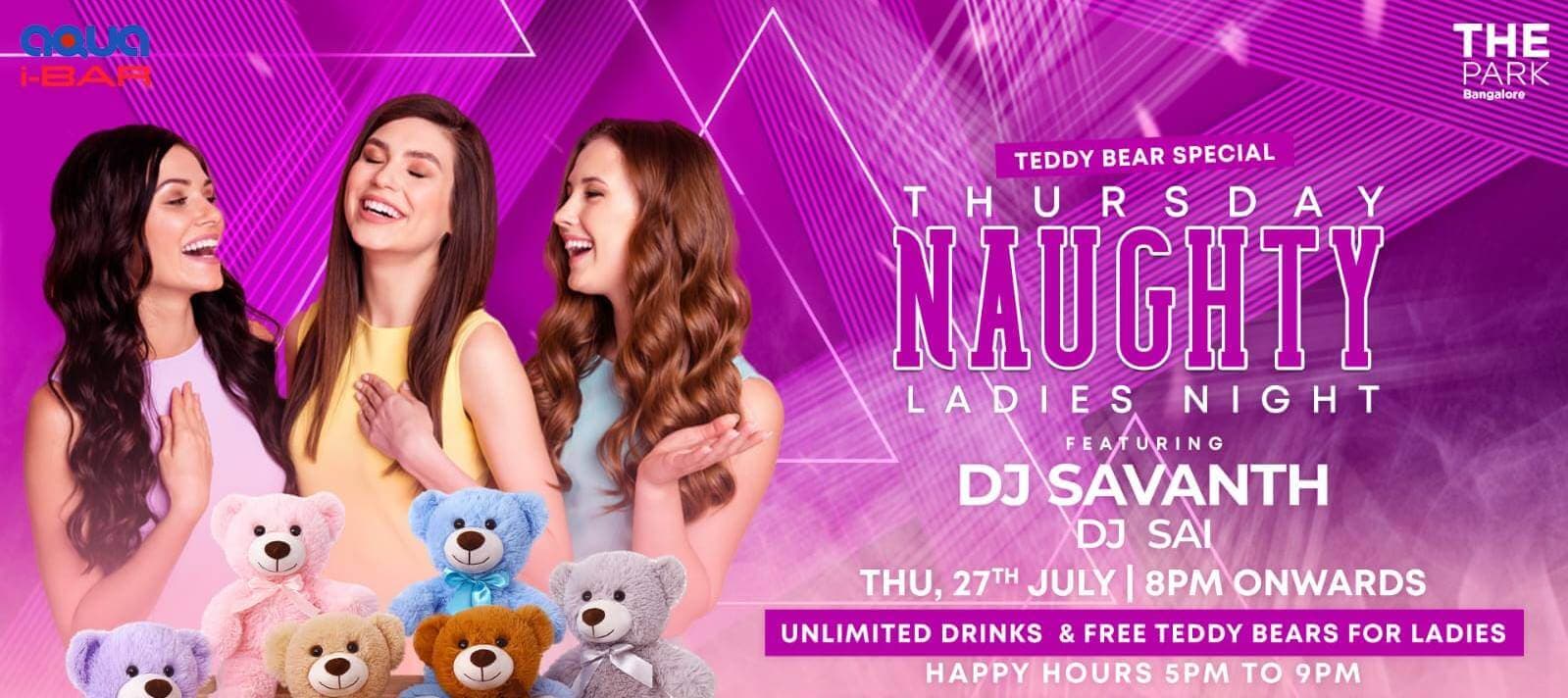 Thursday Naughty Ladies Night | IBAR