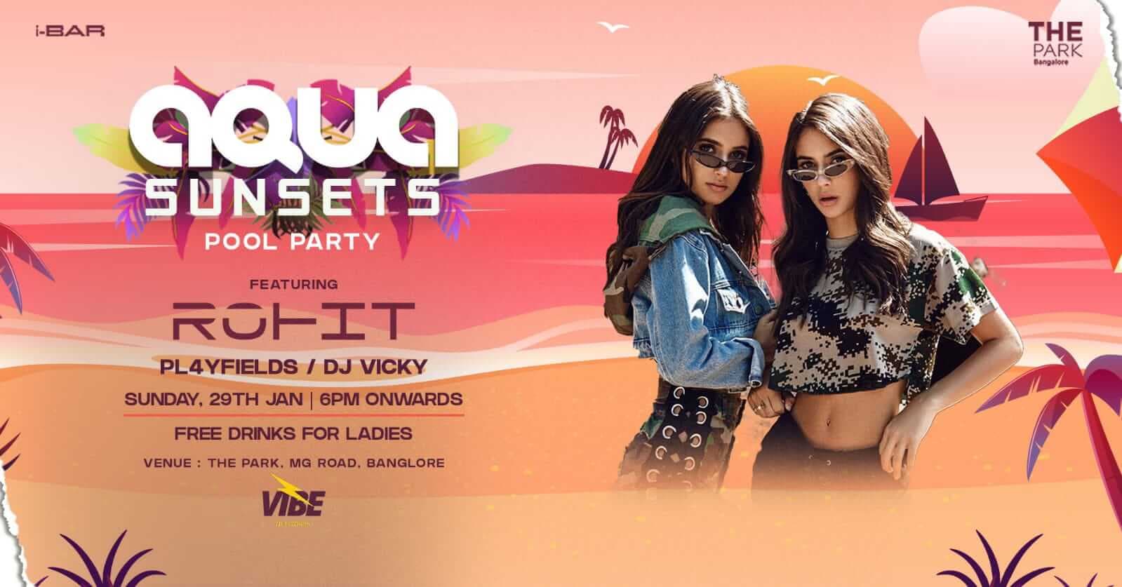 Aqua Sunsets - Sunday Pool Party