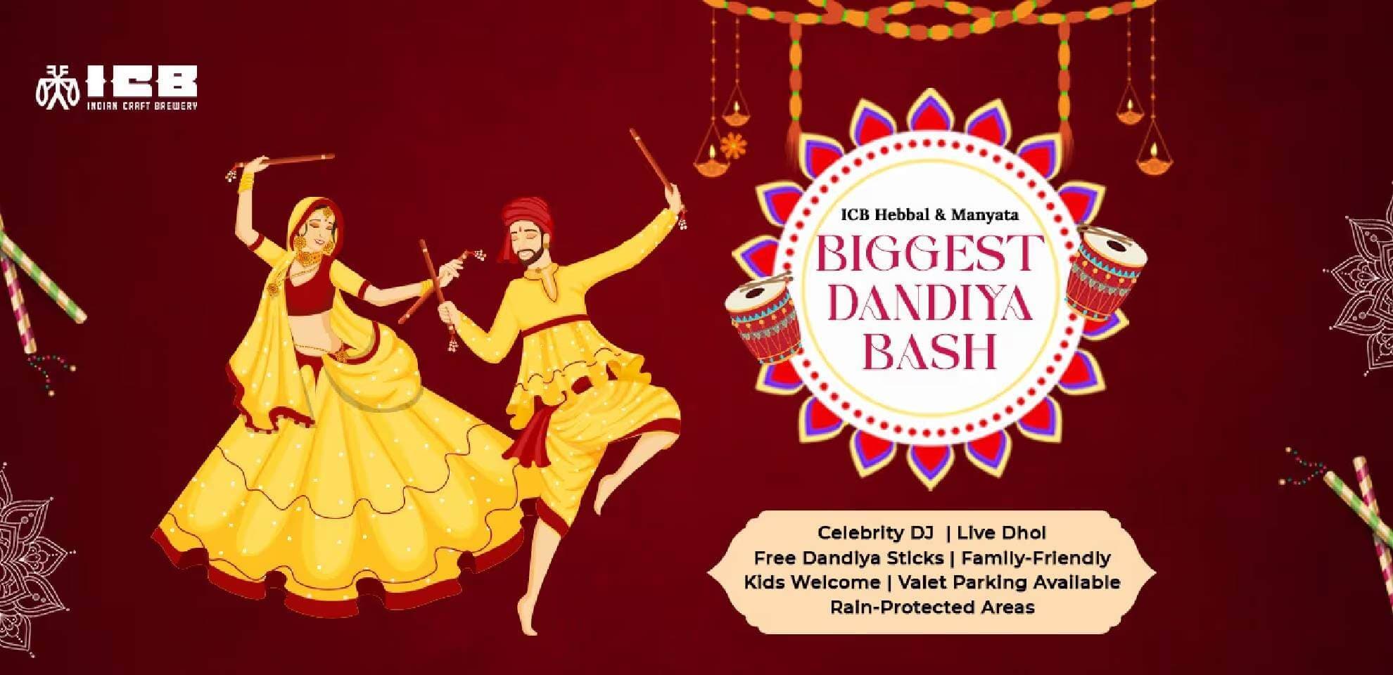 Hebbal And Manyata Biggest Dandiya Bash 2025 At ICB