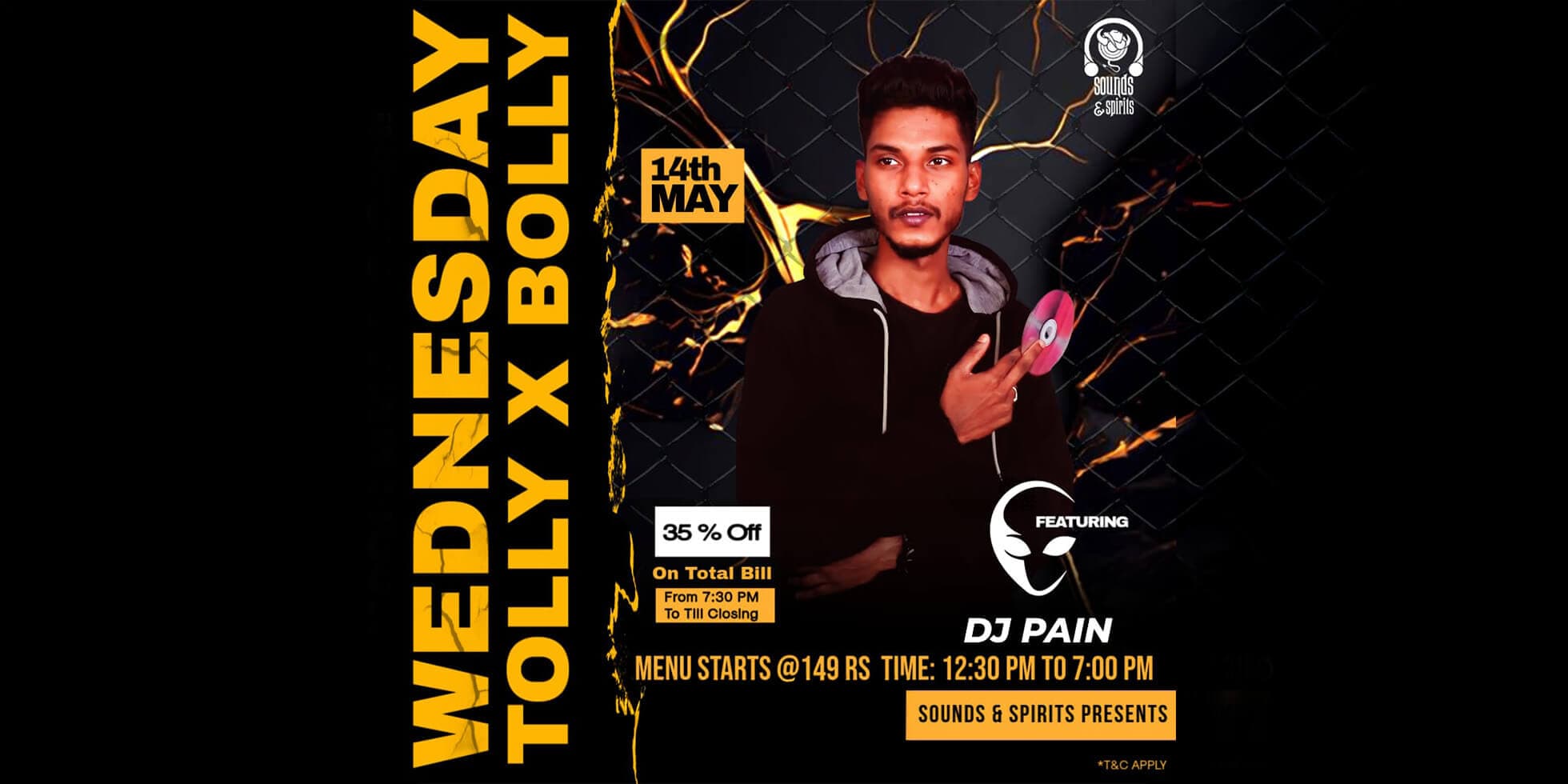 Wednesday  Bollywood Night | Sounds & Spirits