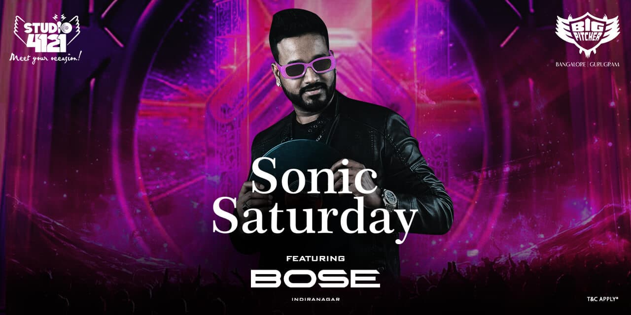 Sonic Saturday | Indiranagar