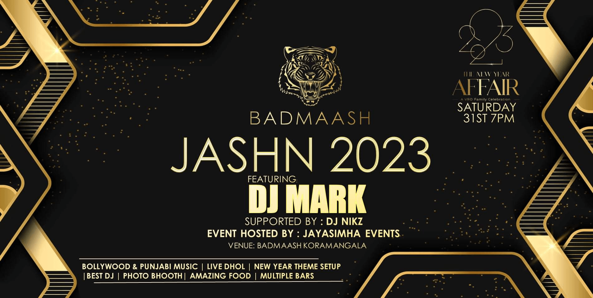 Jashn 2023 New Year Party