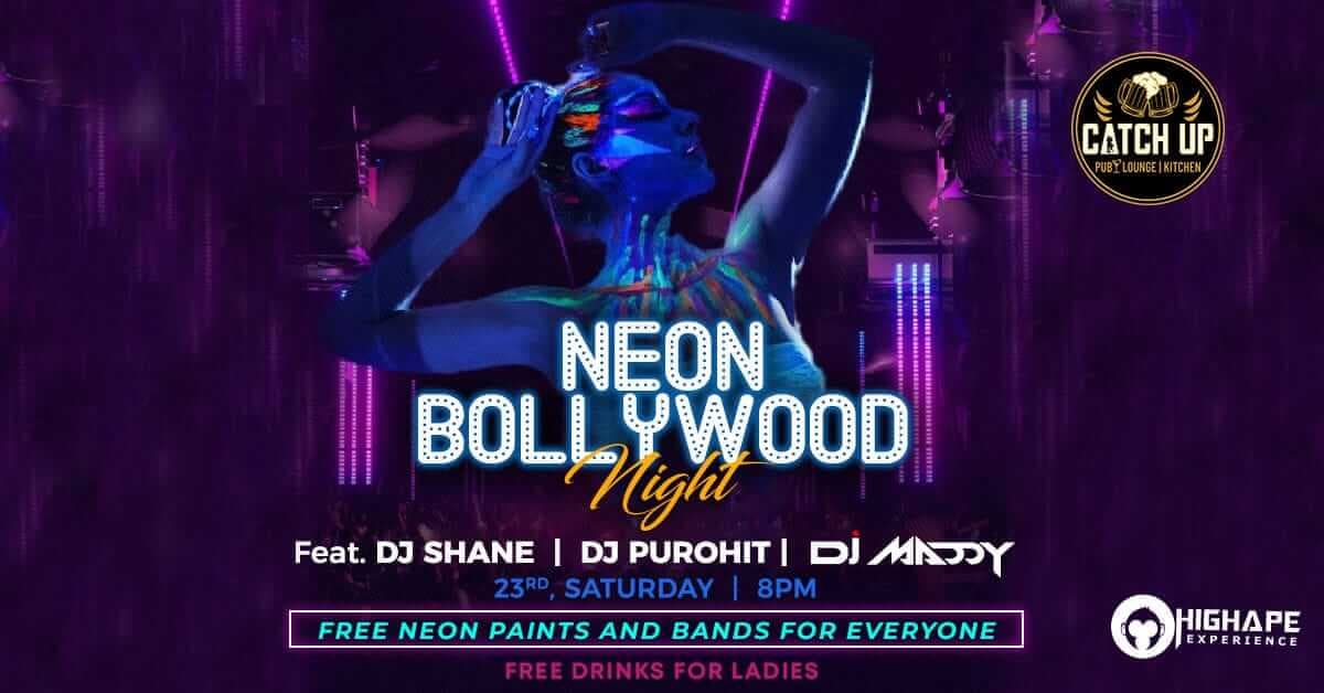 Neon Bollywood Night