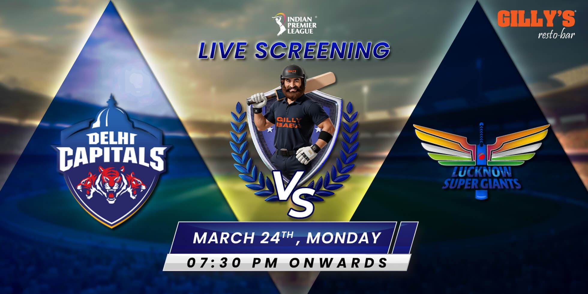 IPL Live Screening | DC Vs LSG