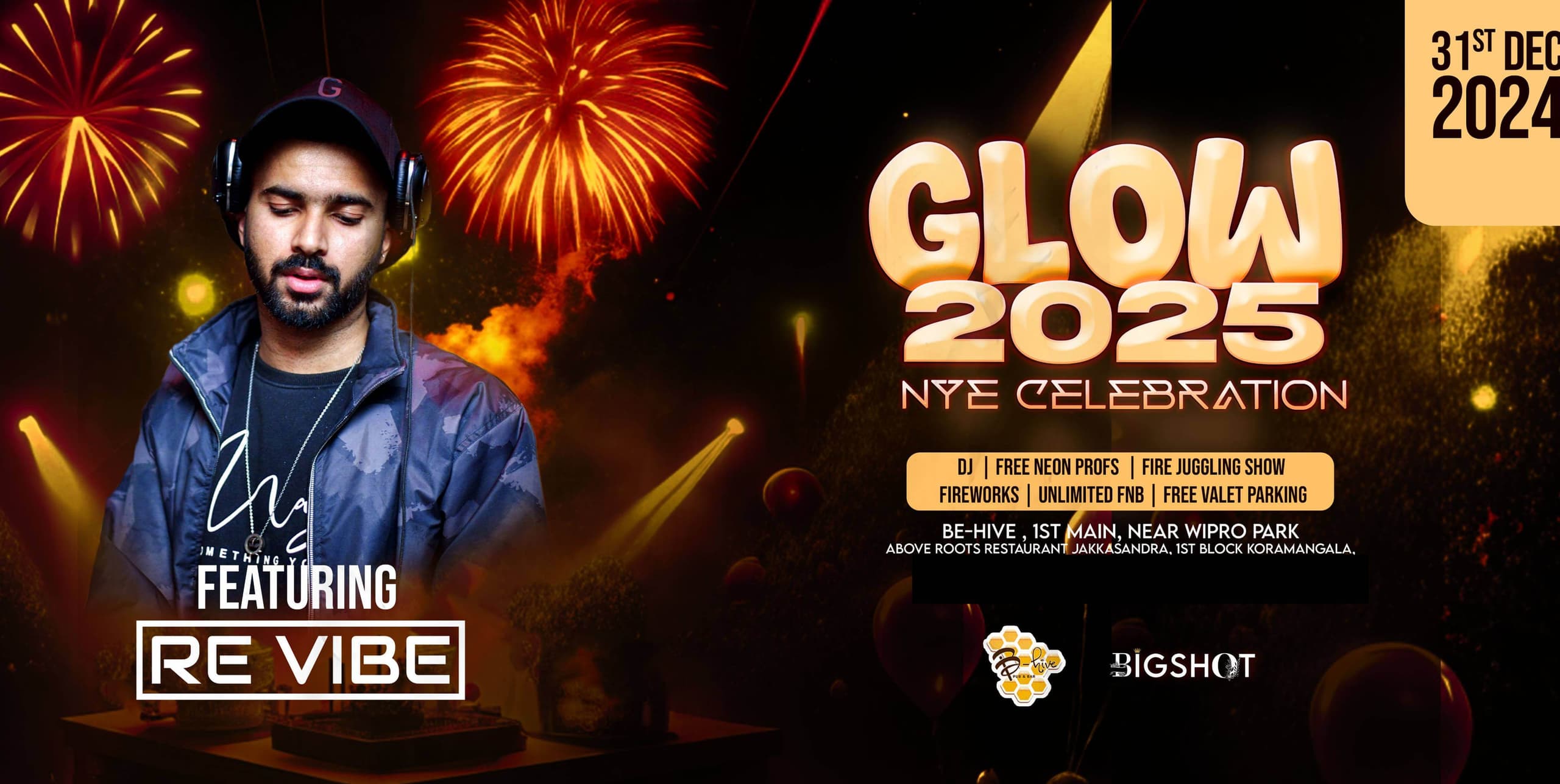 Glow NYE 2025 Celebration