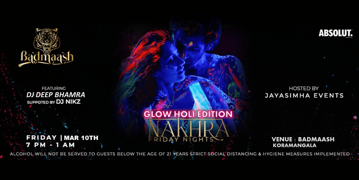 Nakhra Neon Holi Party