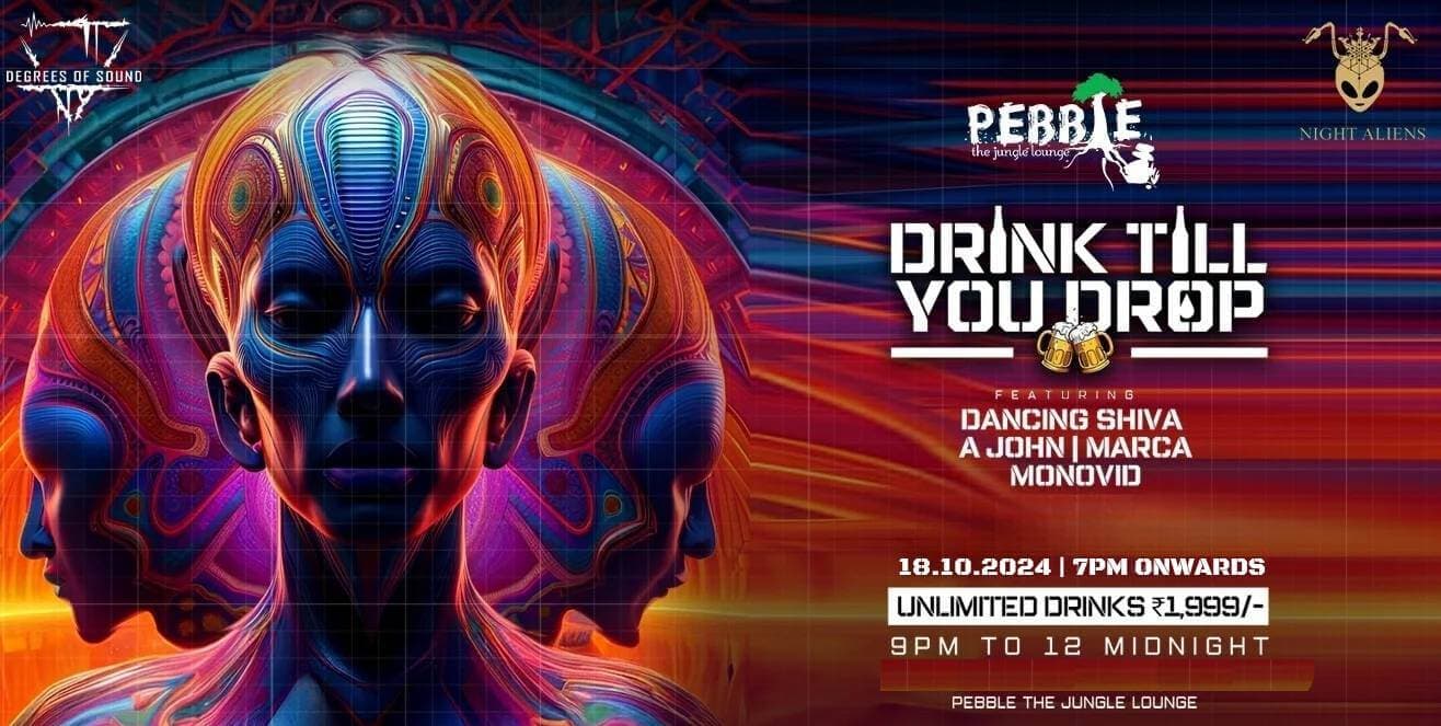 Drink Till You Drop At Pebble The Jungle Lounge