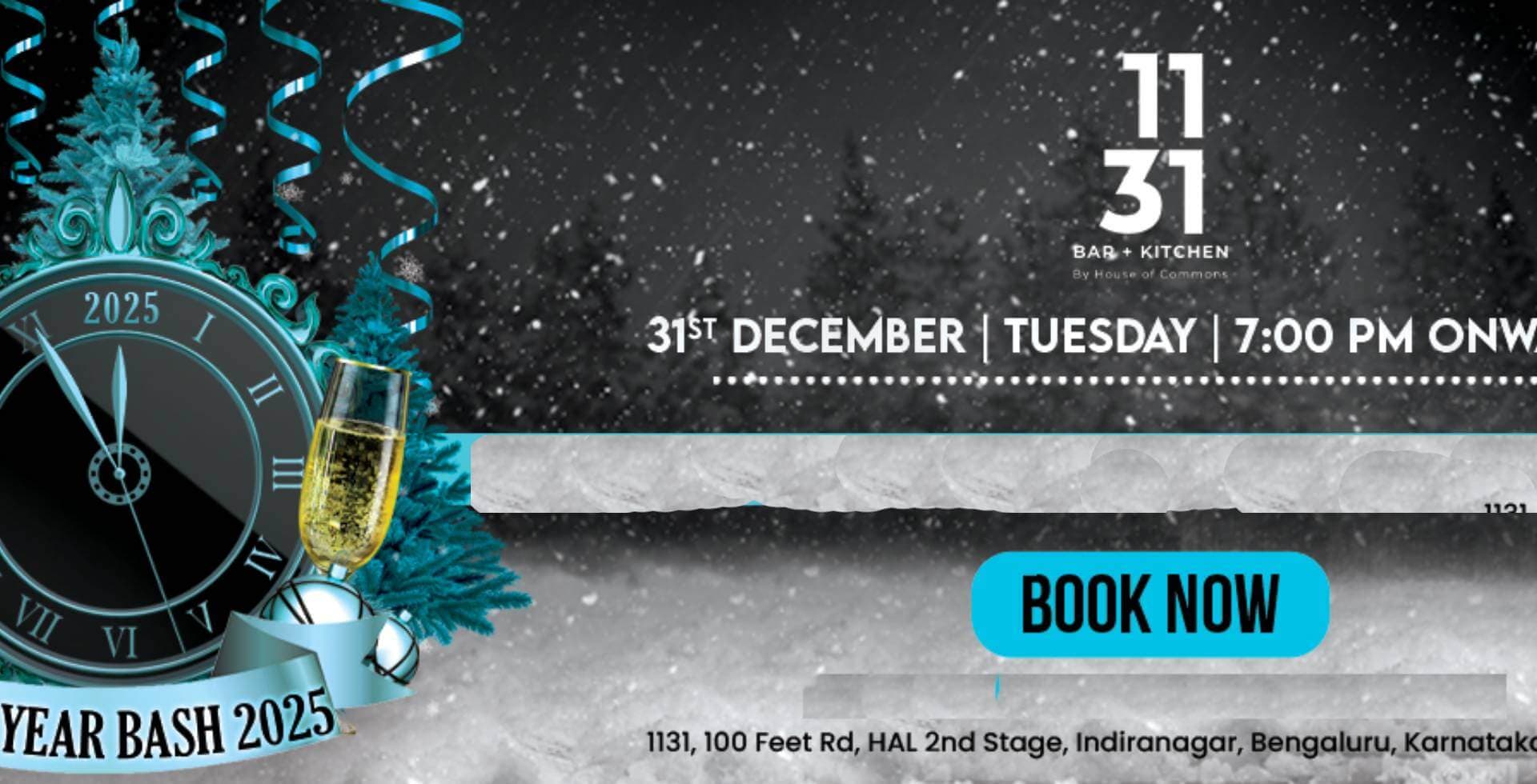 New Year 2025 Celebration | 1131 Bar