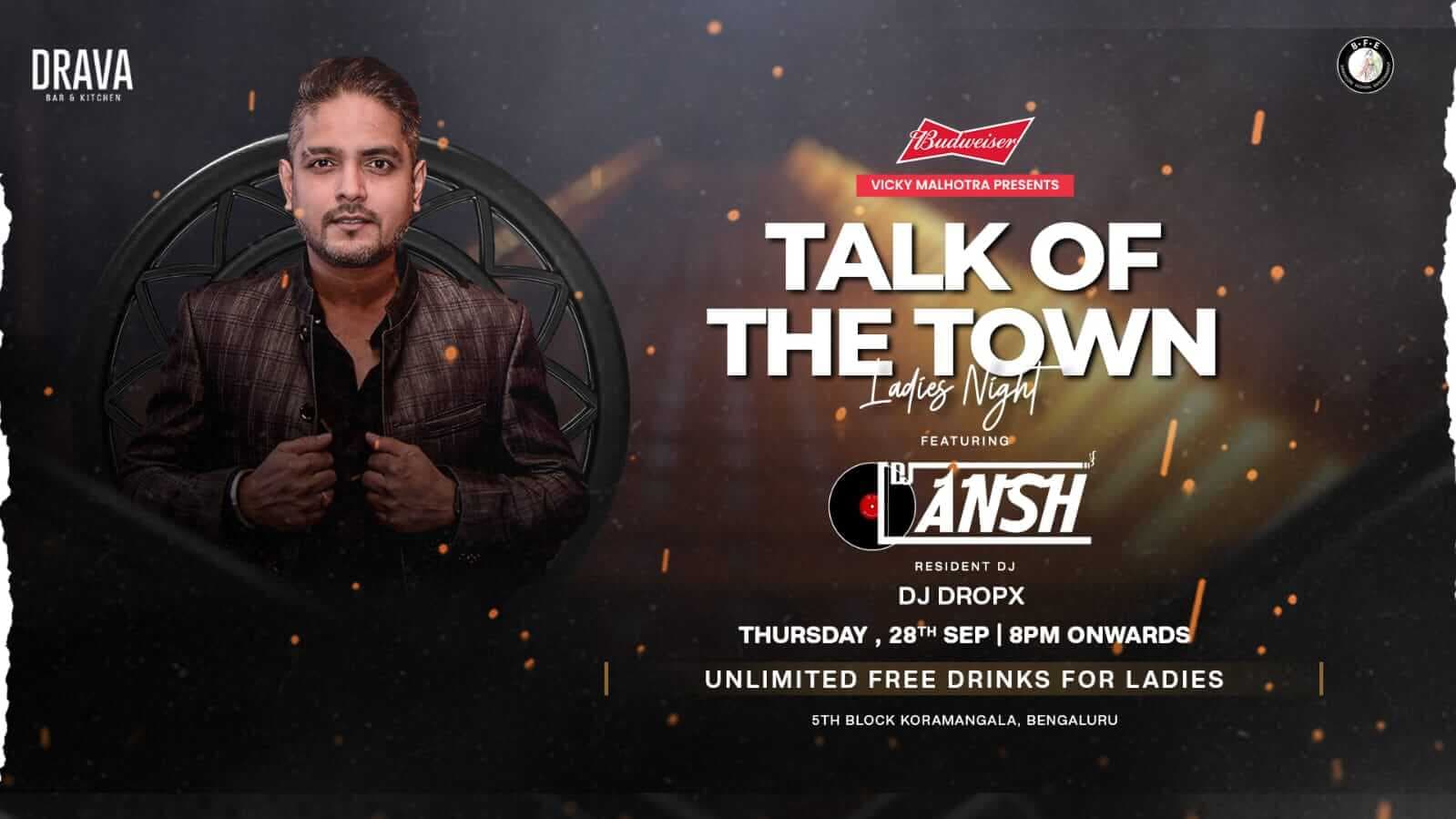 Talk Of The Town Ladies Night