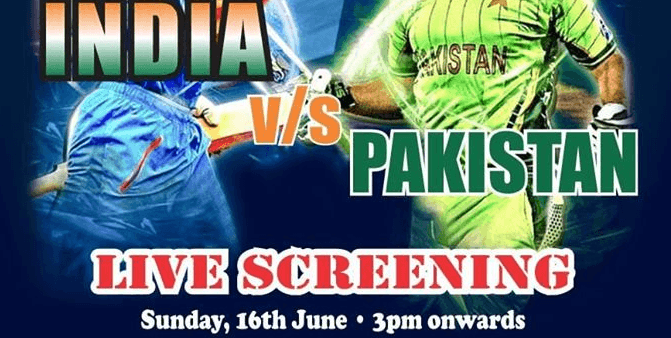 India vs Pakistan Live Screening