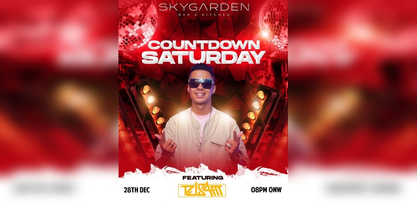 Countdown Saturday | dj sam|skygarden