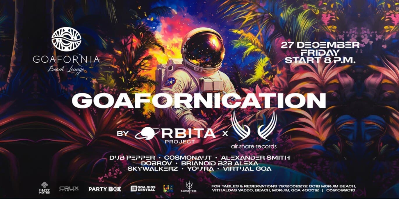 Goafornication By Orbita Project And Air Snare Music  