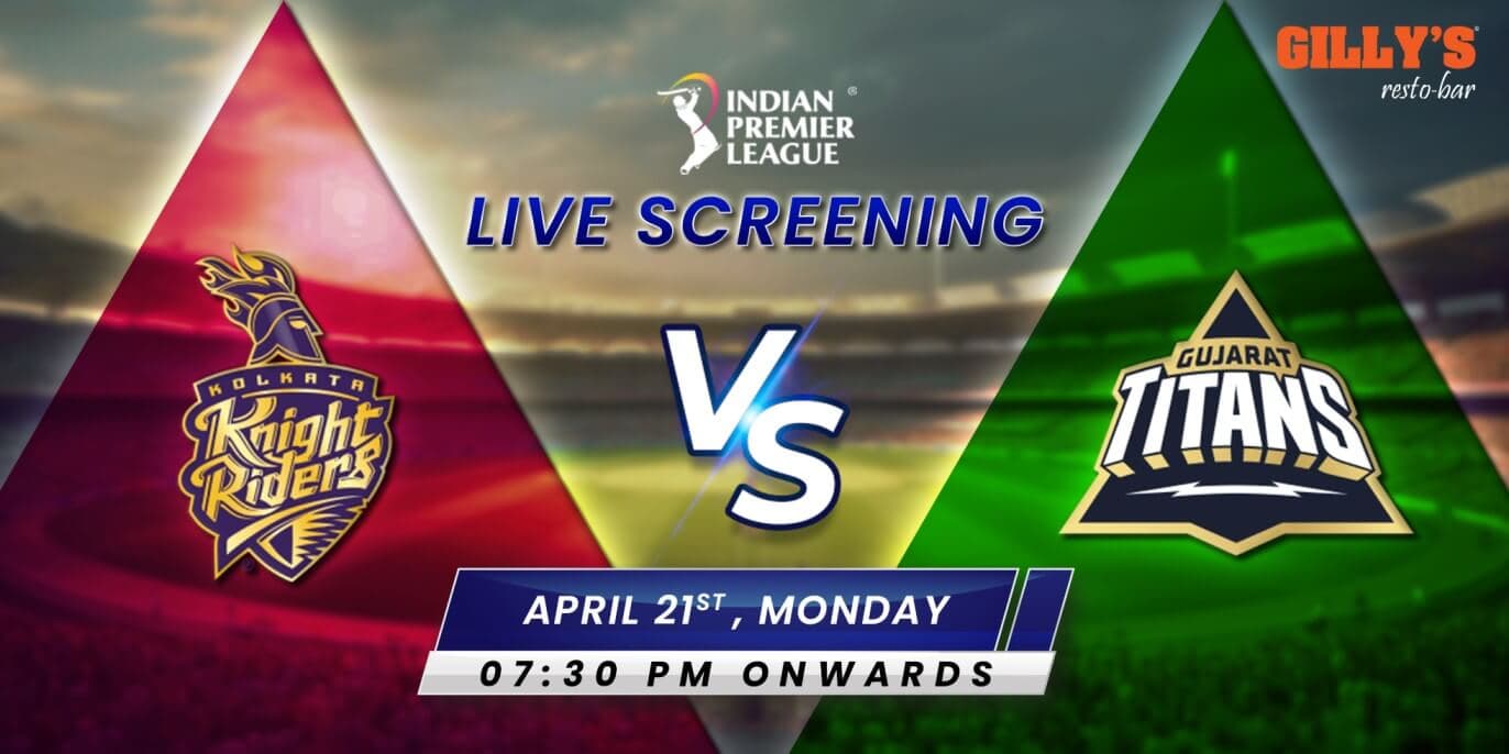 KKR Vs GT | IPL Live Screening 