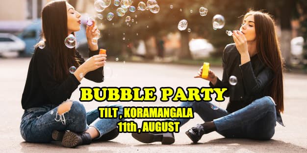 Bubble Theme Party At Tilt Kormangala
