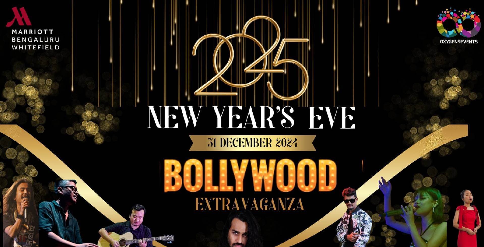 New Year Eve 2025 At Marriott Whitefield - Bollywood Extravaganza
