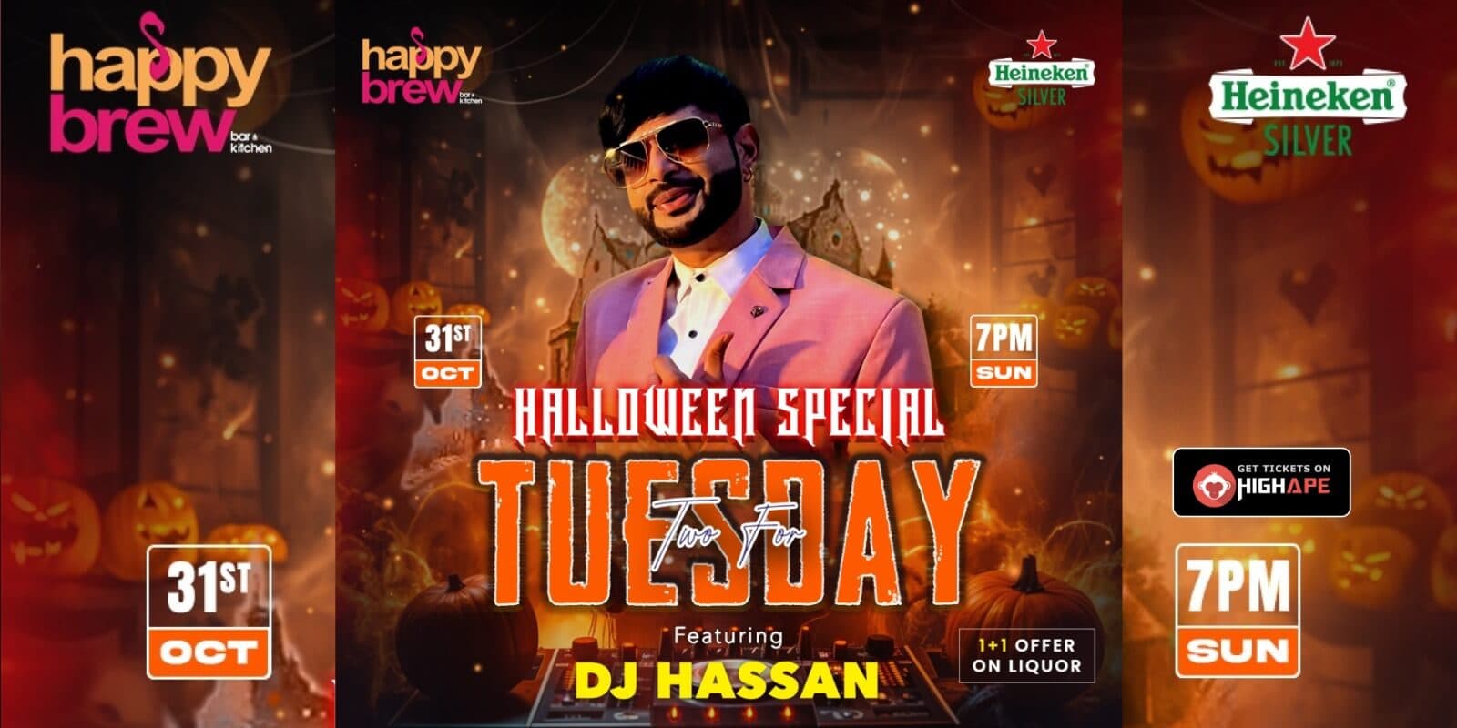 Halloween Special Tuesday - Free Entry For All