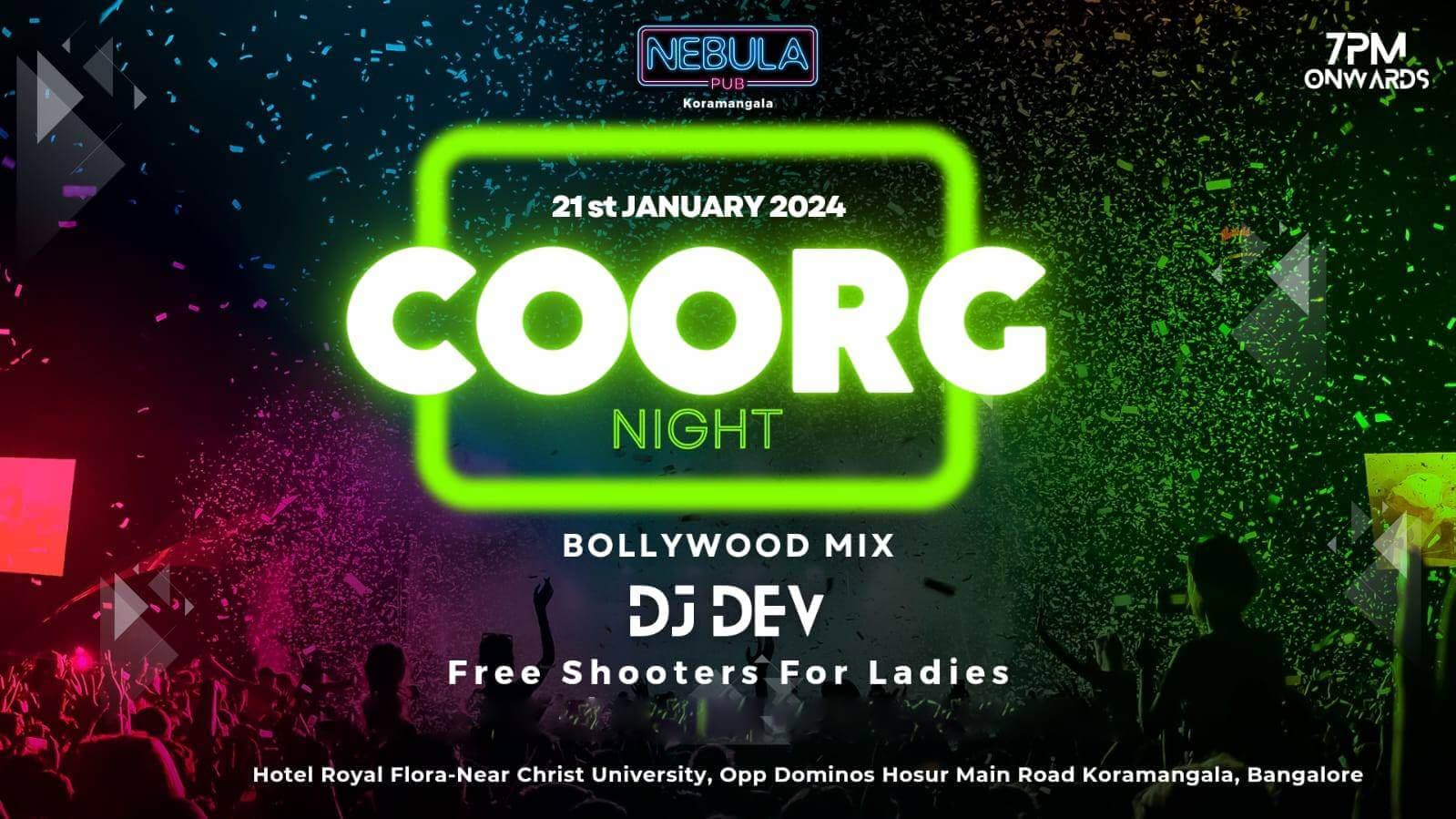 Coorg Night | Nebula Pub 