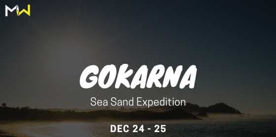Gokarna Beach Trek - Sea Sand Expedition || Monks on Wheels