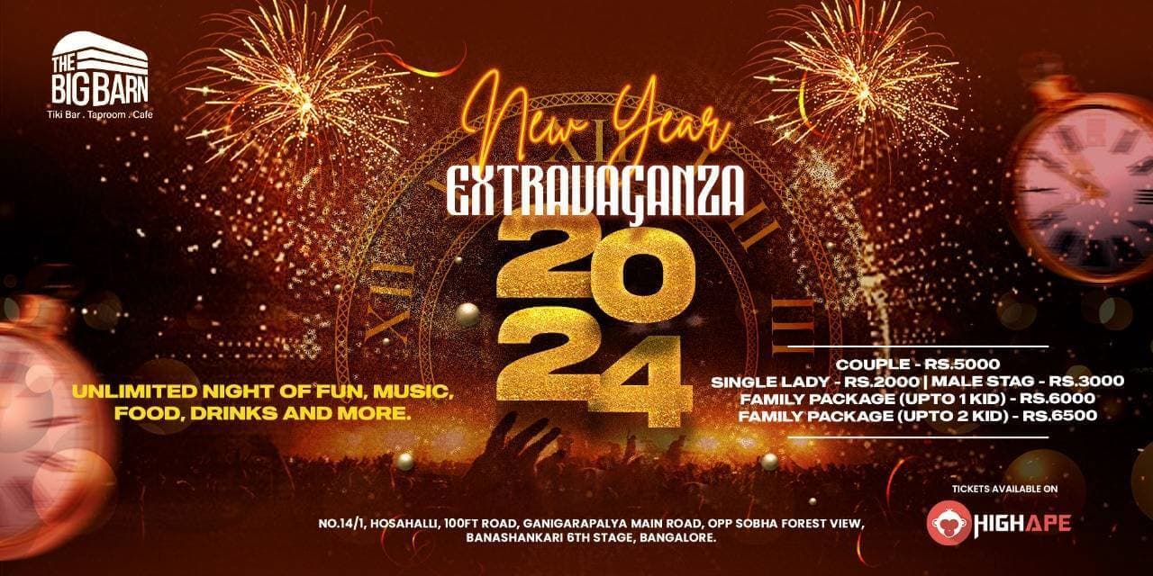 New Year Celebration | The Big Barn