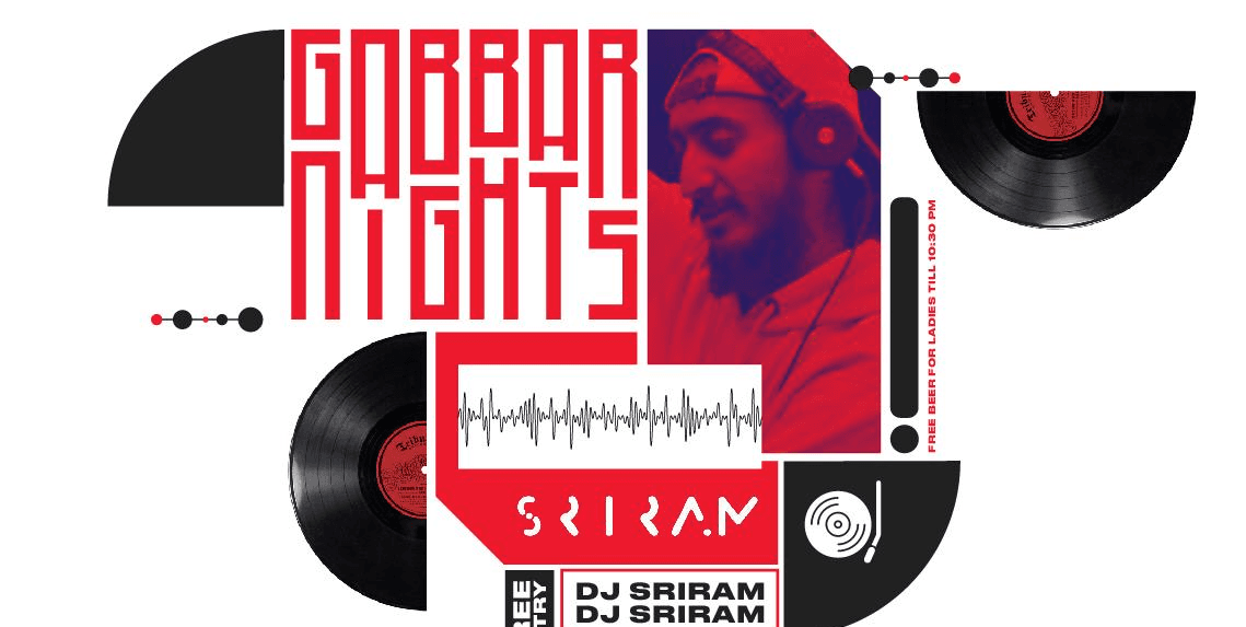 Gabbar nights Ft DJ Sriram At 1522 koramangala