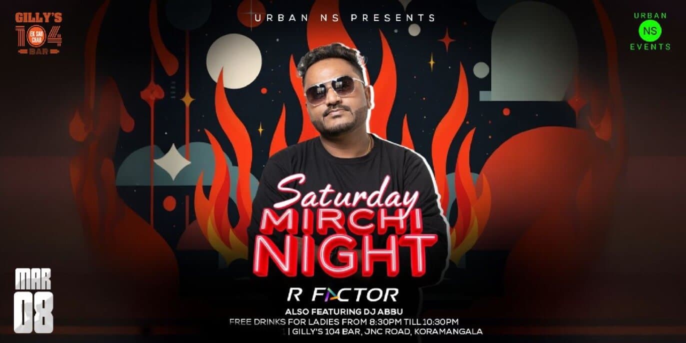 Saturday Mirchi Night | Gillys 104