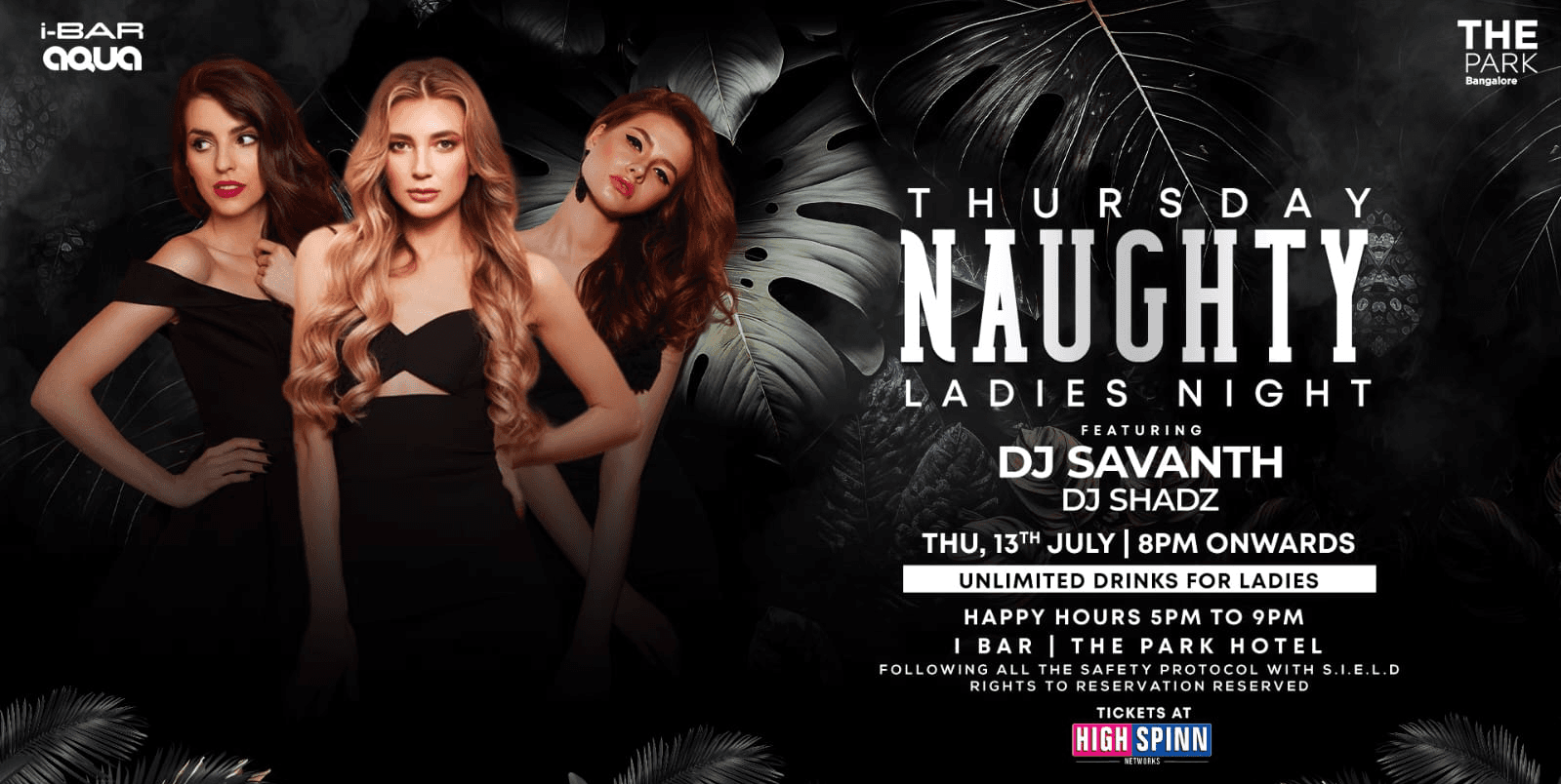 Thursday Naughty Ladies Night at IBAR