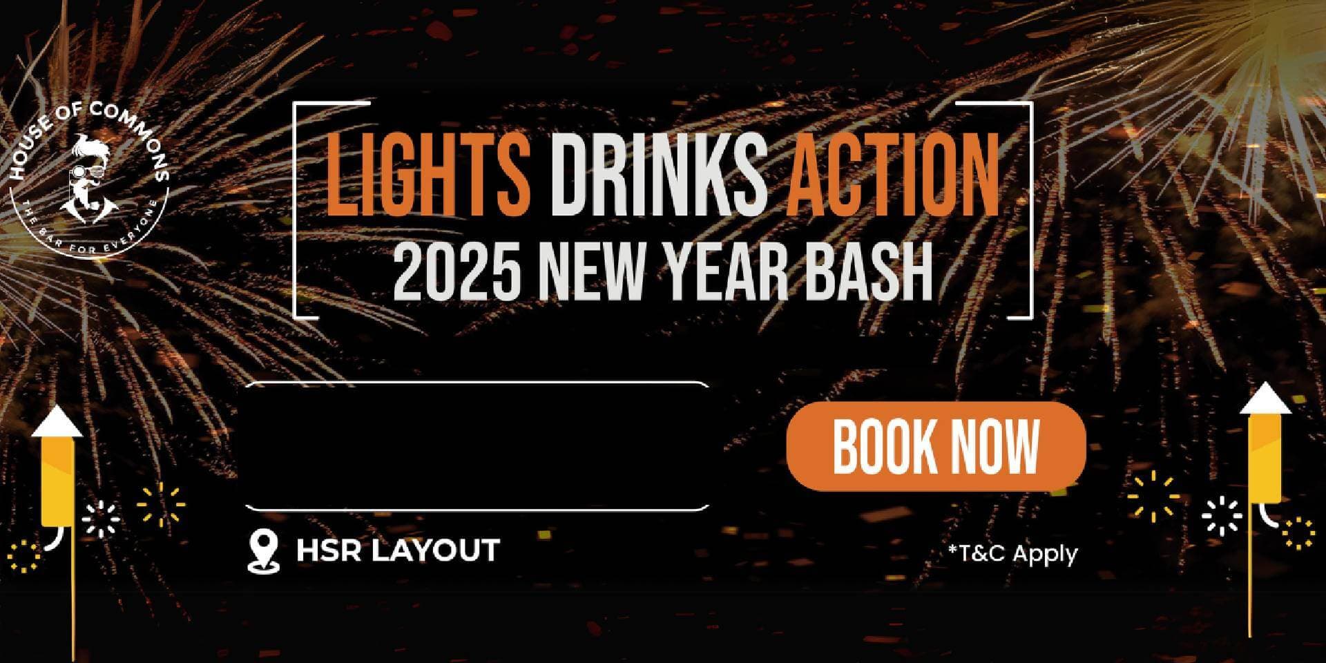 NYE 2025 | House Of Commons HSR Layout