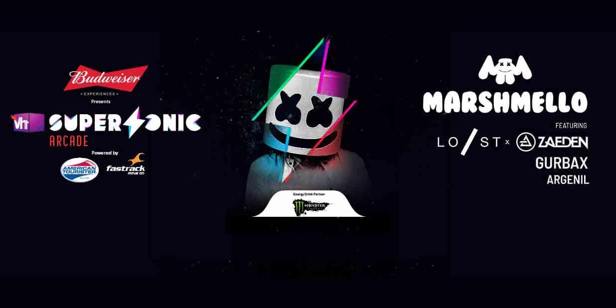 Vh1 Supersonic Arcade Feat. Marshmello - Hyderabad