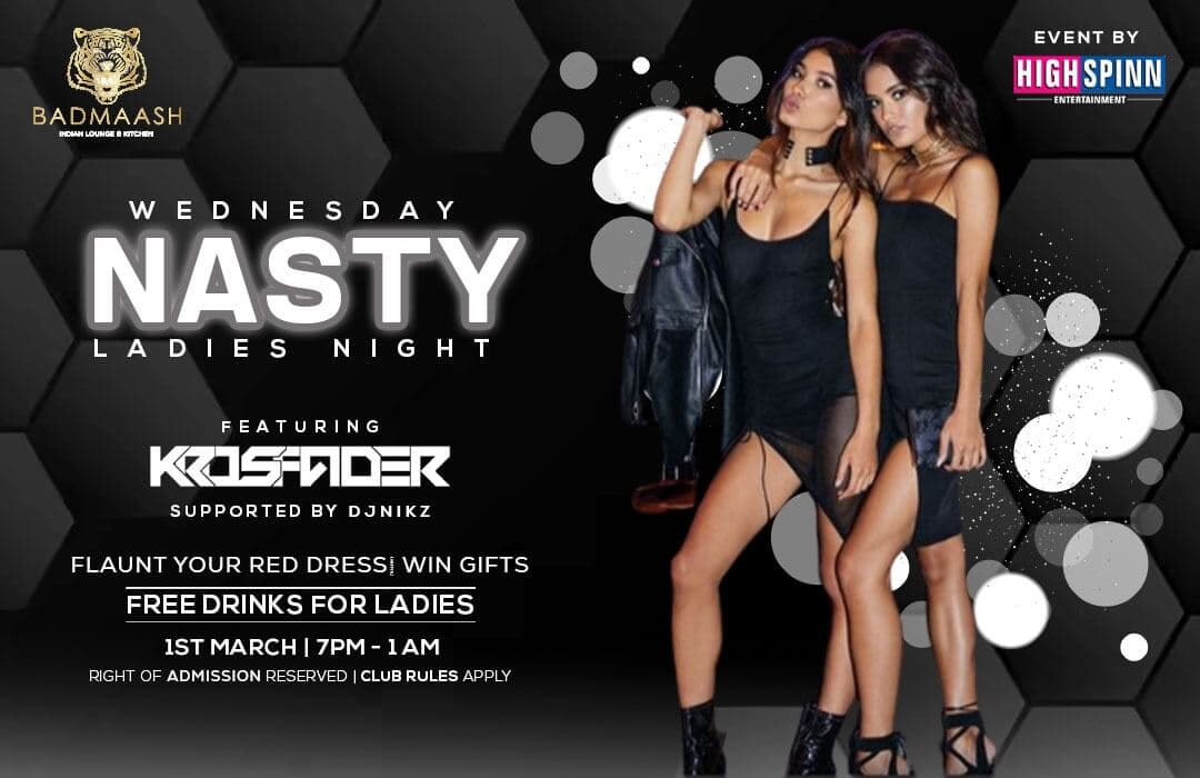 Nasty Ladies Night - Black Themed 