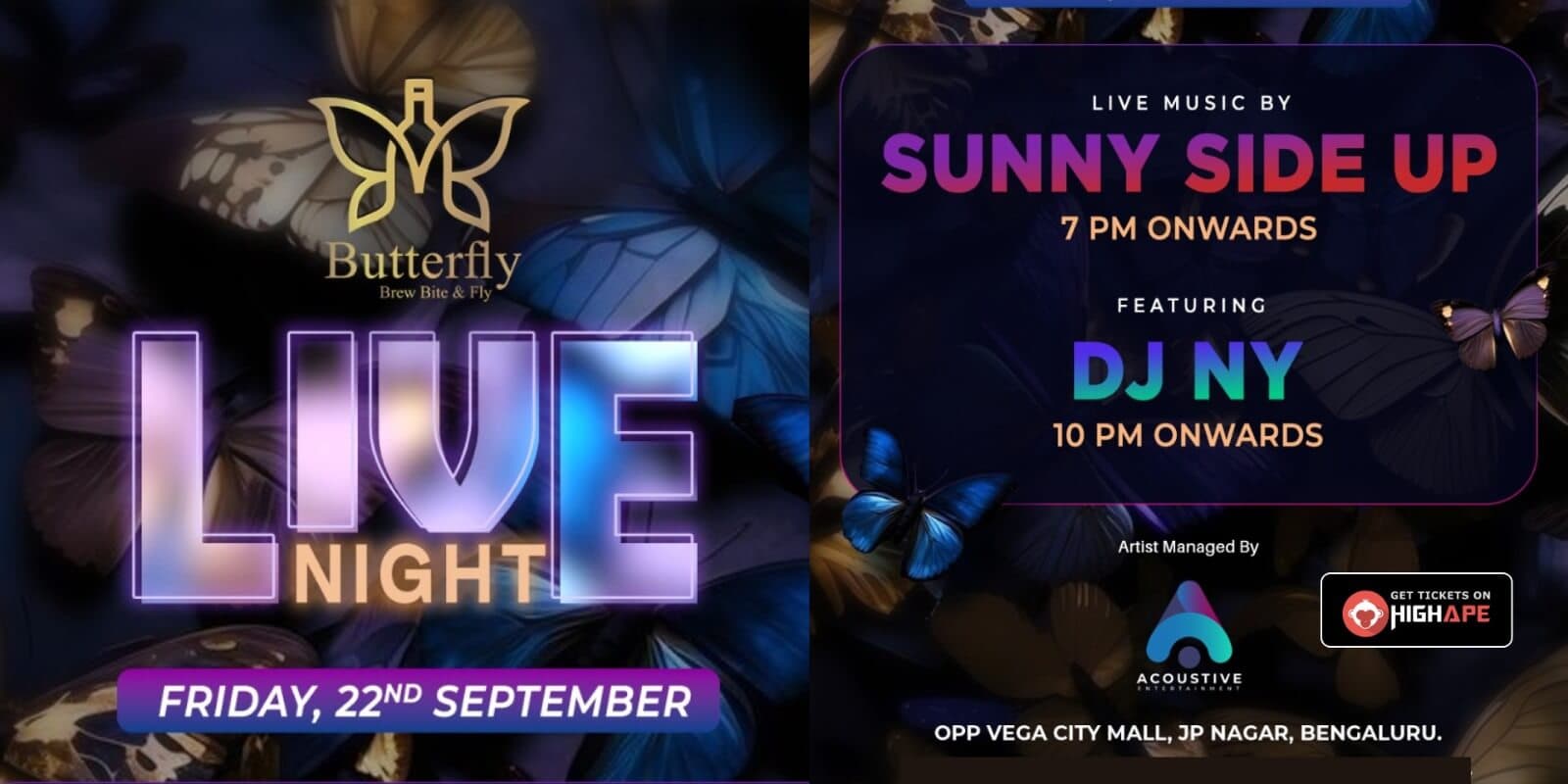 Live Friday Night | Butterfly