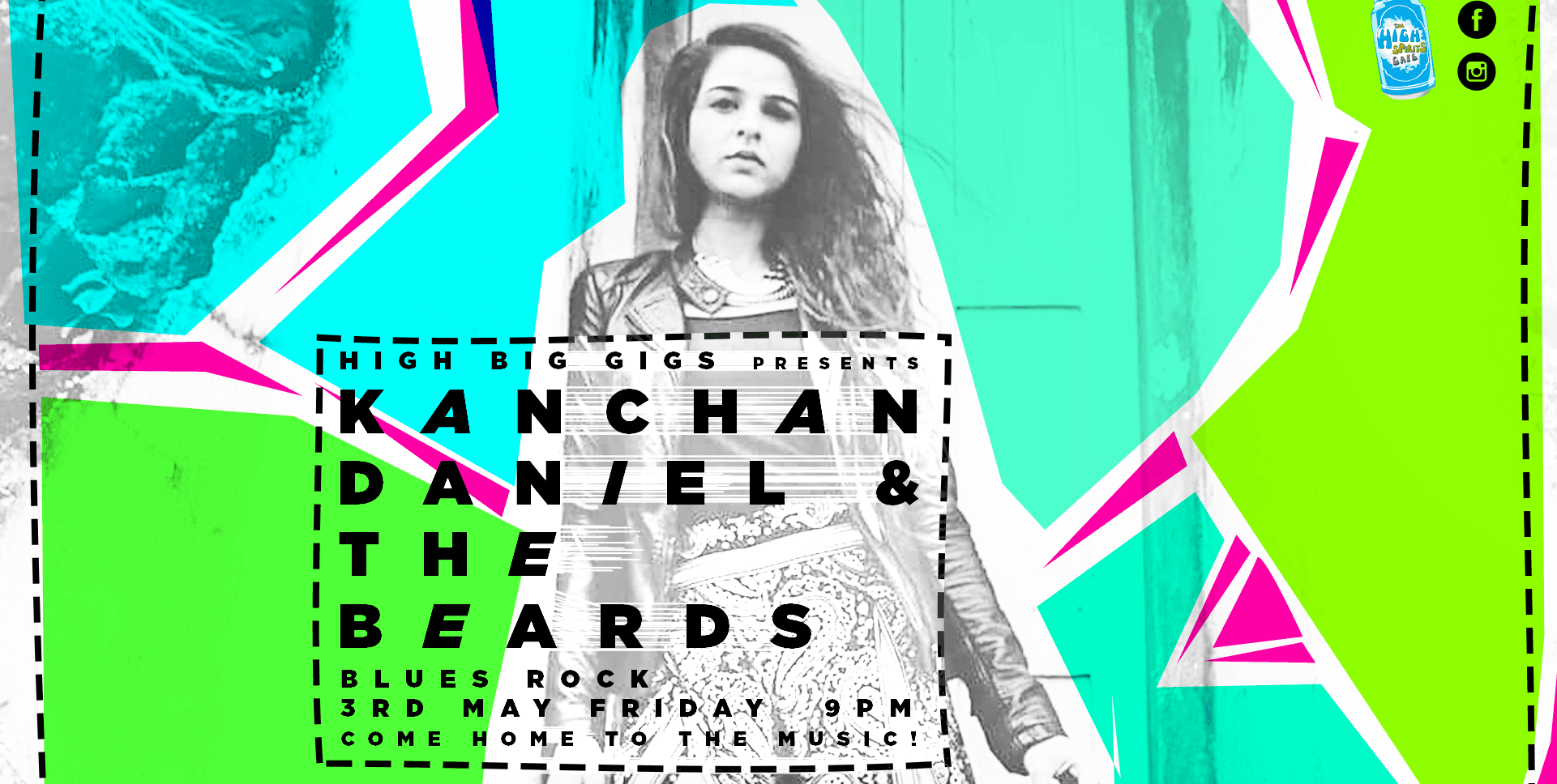 High Big Gigs presents Kanchan Daniel & The Beards