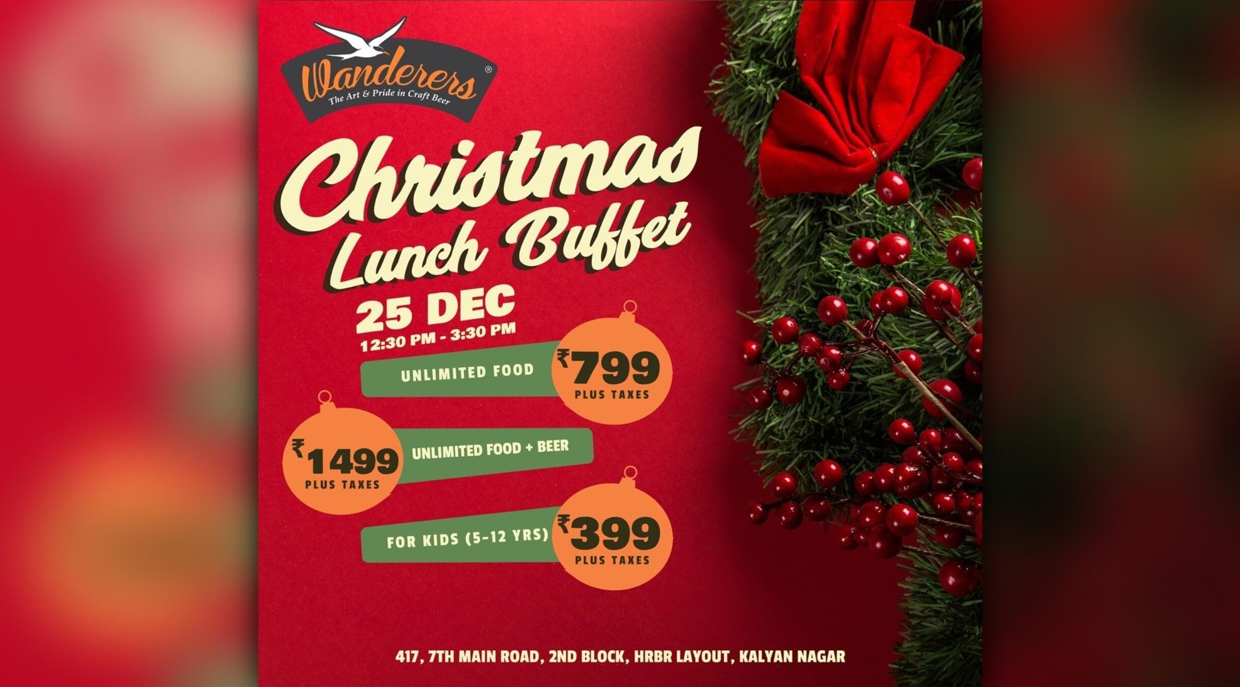 Christmas Lunch Buffet