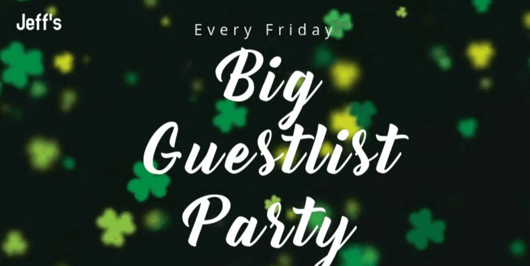 Biggest Guestlist party