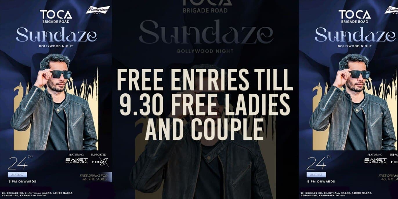 Sundaze Bollywood Night | Toca Brigade