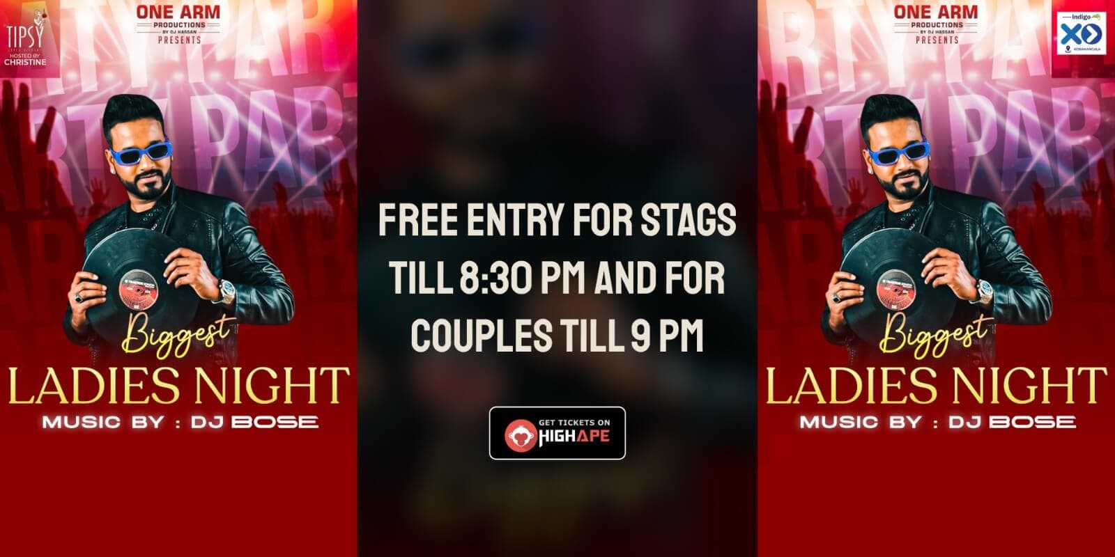 Biggest Ladies Night | Indigo XP