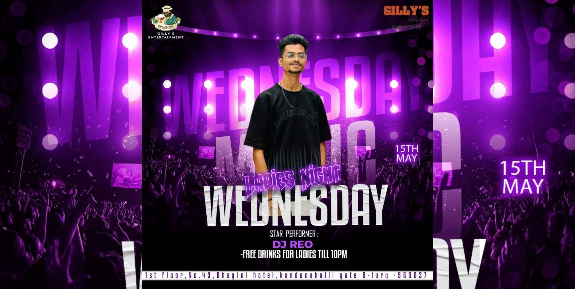 Wednesday Ladies Night | Gillys kundanahalli