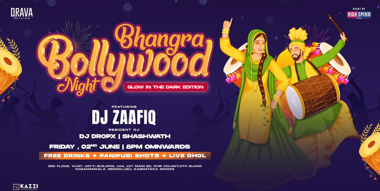Friday Bollywood Bhangra Night | Drava